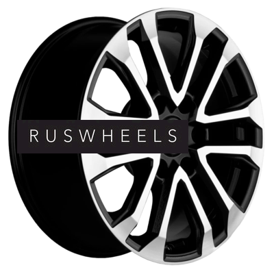 Диски Khomen Wheels 7,5x18/6x139,7 ET45 D93,1 KHW1805 (Mazda BT50) Black-FP Диски Khomen Wheels 7,5x18/6x139,7 ET45 D93,1 KHW1805 (Mazda BT50) Black-FP