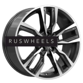 Диски КИК 8x18/5x112 ET25 D66,6 Борэй (КС901) Алмаз черный