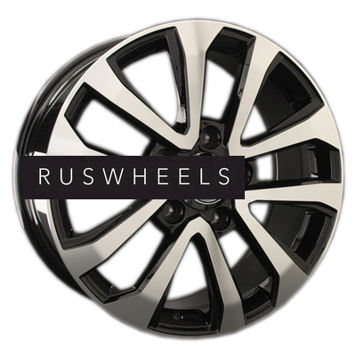 Диски Replay 8x18/5x150 ET56 D110,1 TY236 BKF (пш)