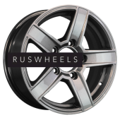 Диски Khomen Wheels 6,5x16/5x139,7 ET40 D98,5 KHW1614 (Niva 4x4) Gray