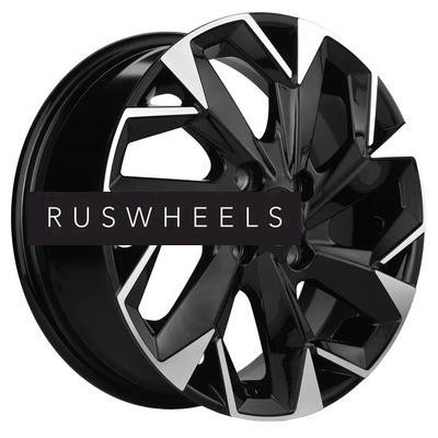 Диски Khomen Wheels 5,5x14/4x98 ET35 D58,5 KHW1402 Black-FP Диски Khomen Wheels 5,5x14/4x98 ET35 D58,5 KHW1402 Black-FP