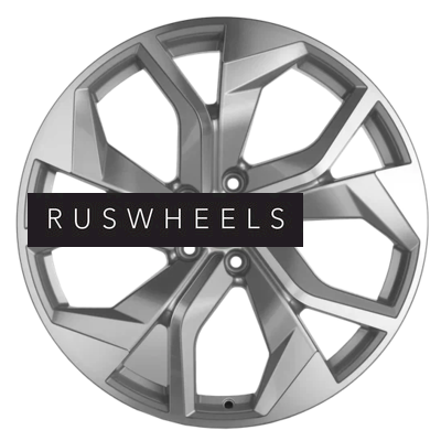 Диски Khomen Wheels 8,5x20/5x114,3 ET30 D60,1 KHW2006 (RX) Brilliant Silver
