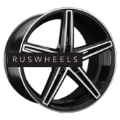 Диски LS 8,5x19/5x120 ET25 D72,6 749 BKF