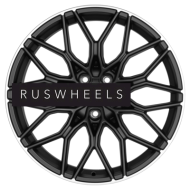Диски Khomen Wheels 8,5x19/5x114,3 ET30 D60,1 KHW1902 (RX/NX) Black MR