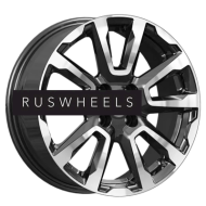 Диски КИК 6,5x16/4x100 ET43 D60,1 КС1026 Алмаз черный Диски КИК 6,5x16/4x100 ET43 D60,1 КС1026 Алмаз черный