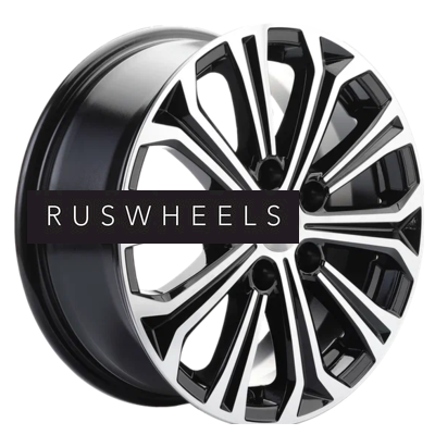 Диски Khomen Wheels 6,5x16/5x114,3 ET41 D67,1 KHW1610 (Kia) Black-FP Диски Khomen Wheels 6,5x16/5x114,3 ET41 D67,1 KHW1610 (Kia) Black-FP