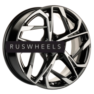 Диски Khomen Wheels 7x17/5x114,3 ET48 D67,1 KHW1716 (Sonata) Black-FP Диски Khomen Wheels 7x17/5x114,3 ET48 D67,1 KHW1716 (Sonata) Black-FP