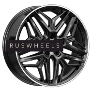 Диски K&K 7x19/5x114,3 ET40 D66,6 Колумб (КС1038) Алмаз черный Диски K&K 7x19/5x114,3 ET40 D66,6 Колумб (КС1038) Алмаз черный