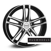 Диски Dezent R17 / 7.5J PCD 5x114.3 ЕТ 38 ЦО 71.6 TZ dark