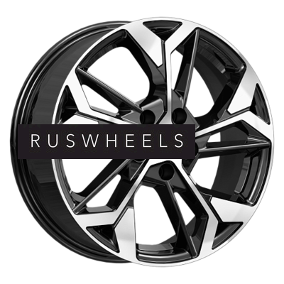 Диски КИК 6,5x17/5x114,3 ET45 D67,1 КС1062 Алмаз черный Диски КИК 6,5x17/5x114,3 ET45 D67,1 КС1062 Алмаз черный