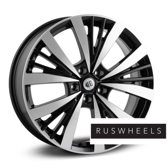 Диски КиК R19 / 7.5J PCD 5x114.3 ЕТ 45 ЦО 66.1 Марвел