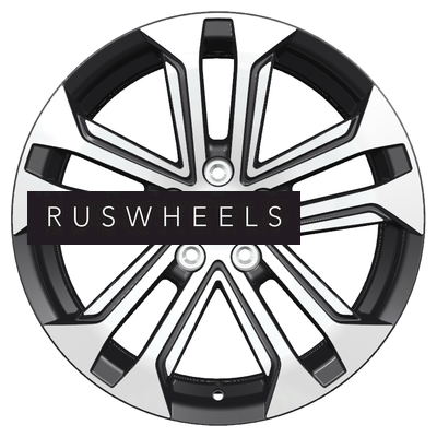 Диски Khomen Wheels 7x18/5x114,3 ET48,5 D67,1 KHW1803 (Sportage) Black-FP Диски Khomen Wheels 7x18/5x114,3 ET48,5 D67,1 KHW1803 (Sportage) Black-FP