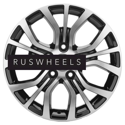Диски Khomen Wheels 6,5x16/5x114,3 ET38 D67,1 KHW1608 (Mitsubishi) Black-FP Диски Khomen Wheels 6,5x16/5x114,3 ET38 D67,1 KHW1608 (Mitsubishi) Black-FP