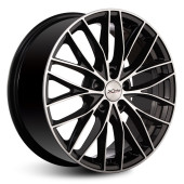 Диски Xtrike 7.5\R18 5*108 ET38 d54.1 BK/FP Диски Xtrike 7.5\R18 5*108 ET38 d54.1 BK/FP
