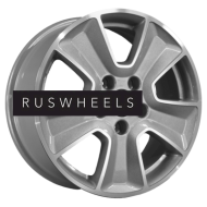 Диски Khomen Wheels 6,5x16/5x114,3 ET43 D67,1 KHW1601 (Huyndai/Kia) F-Silver-FP