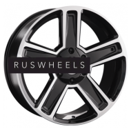 Диски LS 8x17/6x139,7 ET38 D100,1 1296 BKF (конус, Колпак+лого)