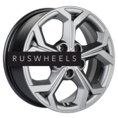 Диски Khomen Wheels 6,5x16/5x114,3 ET50 D66,1 KHW1606 (Renault/Nissan) G-Silver Диски Khomen Wheels 6,5x16/5x114,3 ET50 D66,1 KHW1606 (Renault/Nissan) G-Silver