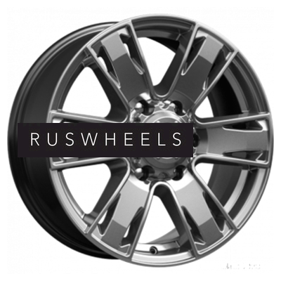 Диски КИК 7x17/6x139,7 ET38 D100,1 Севенна-оригинал (КС726) Дарк платинум Диски КИК 7x17/6x139,7 ET38 D100,1 Севенна-оригинал (КС726) Дарк платинум