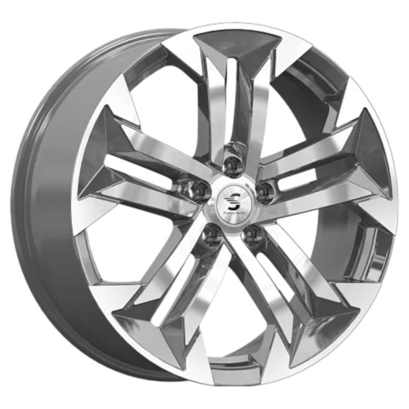 Диски СКАД Premium  КР015 (19Haval Dargo)  7,5\R19 5*114,3 ET40  d66,6  Diamond gloss graphite  [83480]  <С>  Fb max 750 kg