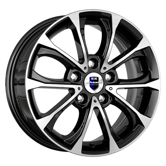 Диски КиК  Urals (КС732)  6,5\R15 5*108 ET50  d63,35  Алмаз черный  [67869]