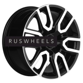 Диски Khomen Wheels 8x17/6x139,7 ET25 D106,1 KHW1723 (LC Prado/Lexus GX) Black-FP Диски Khomen Wheels 8x17/6x139,7 ET25 D106,1 KHW1723 (LC Prado/Lexus GX) Black-FP