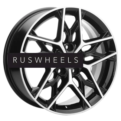 Диски Khomen Wheels 7x17/5x114,3 ET40 D57,1 KHW1709 (Besturn X40) Black-FP Диски Khomen Wheels 7x17/5x114,3 ET40 D57,1 KHW1709 (Besturn X40) Black-FP