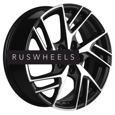 Диски Khomen Wheels 6,5x17/5x112 ET38 D57,1 KHW1722 (Tiguan/Karoq) Black-FP Диски Khomen Wheels 6,5x17/5x112 ET38 D57,1 KHW1722 (Tiguan/Karoq) Black-FP