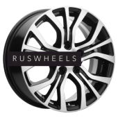 Диски Khomen Wheels 6,5x16/5x114,3 ET46 D67,1 KHW1608 (Mitsubishi) Black-FP