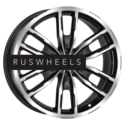 Диски MAK 9x20/6x139,7 ET27 D77,8 Peak Black mirror