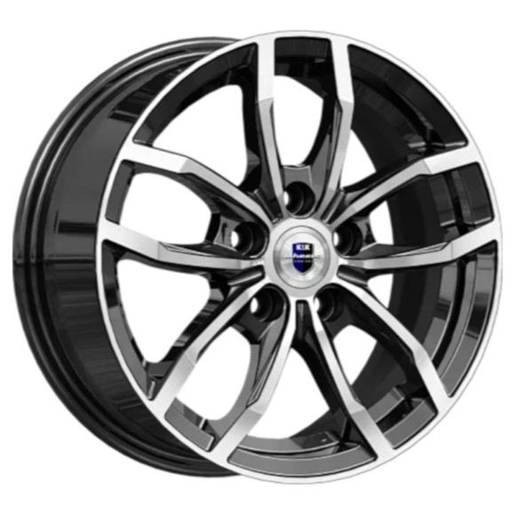 Диски КиК 6.5\R15 5*100 ET38 d57.1 Алмаз черный Диски КиК 6.5\R15 5*100 ET38 d57.1 Алмаз черный
