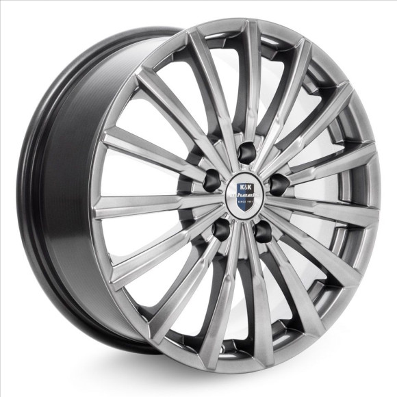 Диски КиК 7,0\R17 5*108 ET50 d63.35 Дарк платинум Диски КиК 7,0\R17 5*108 ET50 d63.35 Дарк платинум