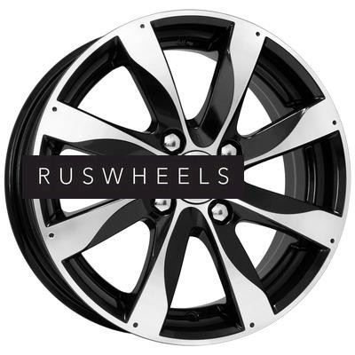 Диски КИК 6x15/4x114,3 ET40 D67,1 Джемини (КС617) Алмаз черный Диски КИК 6x15/4x114,3 ET40 D67,1 Джемини (КС617) Алмаз черный