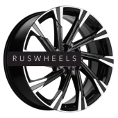 Диски Khomen Wheels 7,5x19/5x108 ET47 D60,1 KHW1901 (Chery Tiggo 8) Black-FP Диски Khomen Wheels 7,5x19/5x108 ET47 D60,1 KHW1901 (Chery Tiggo 8) Black-FP