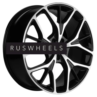 Диски Khomen Wheels 8x20/5x120 ET41,5 D66,1 KHW2012 (Voyah Dream) Black-FP Диски Khomen Wheels 8x20/5x120 ET41,5 D66,1 KHW2012 (Voyah Dream) Black-FP