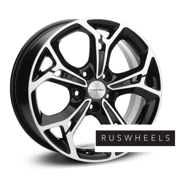 Диски KHOMEN WHEELS R17 / 7J PCD 5x114.3 ЕТ 37 ЦО 66.5 1702