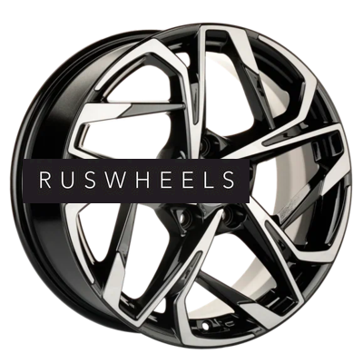 Диски Khomen Wheels 7x17/5x110 ET45 D67,1 KHW1716 (DFM580) Black-FP Диски Khomen Wheels 7x17/5x110 ET45 D67,1 KHW1716 (DFM580) Black-FP