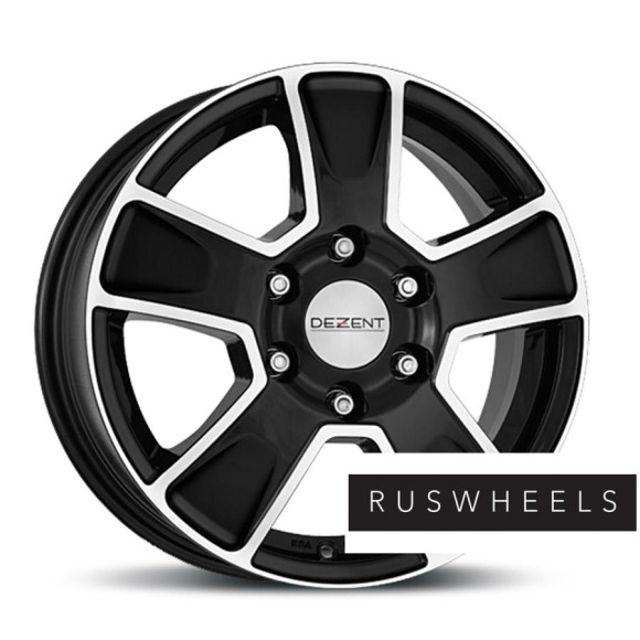 Диски Dezent R16 / 6.5J PCD 5x130 ЕТ 60 ЦО 89.1 Van dark
