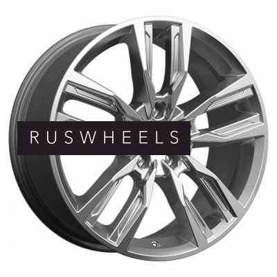 Диски КИК 8x18/5x112 ET45 D66,6 Борэй (КС901) Дарк платинум Диски КИК 8x18/5x112 ET45 D66,6 Борэй (КС901) Дарк платинум