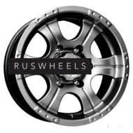 Диски КИК 8x16/5x139,7 ET-15 D110,1 Байконур Джип-рейд (КС465М) Дарк платинум Диски КИК 8x16/5x139,7 ET-15 D110,1 Байконур Джип-рейд (КС465М) Дарк платинум