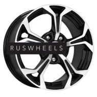 Диски iFree 6,5x15/5x105 ET35 D56,6 Эрнесто (КС484) Блэк Джек