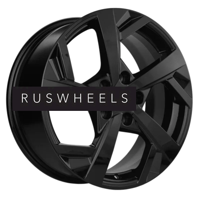 Диски Khomen Wheels 7x17/5x110 ET45 D67,1 KHW1712 (DFM580) Black