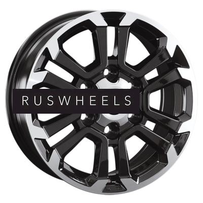 Диски Replay 7x16/6x139,7 ET38 D67,1 MI168 BKF (пш)