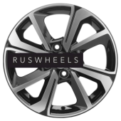 Диски Khomen Wheels 6x15/4x100 ET48 D54,1 KHW1501 (Rio/Solaris) Black-FP