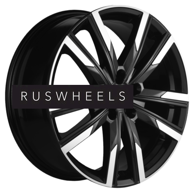 Диски Khomen Wheels 7,5x19/5x108 ET47 D60,1 KHW1905 (Chery Tiggo 8) Black-FP Диски Khomen Wheels 7,5x19/5x108 ET47 D60,1 KHW1905 (Chery Tiggo 8) Black-FP