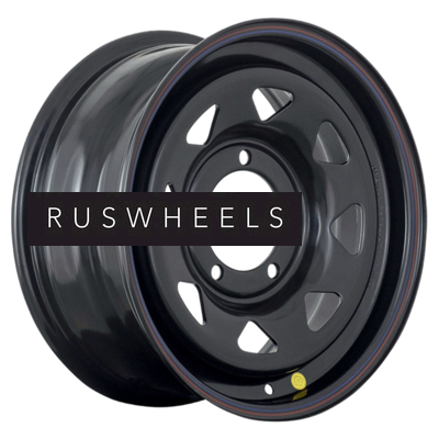 Диски Off-Road Wheels 8x16/5x139,7 ET15 D110 УАЗ (треуг. мелкий) Черный