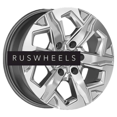 Диски КИК 7,5x17/6x139,7 ET30 D106,1 Тейт (КС1050) Дарк платинум Диски КИК 7,5x17/6x139,7 ET30 D106,1 Тейт (КС1050) Дарк платинум