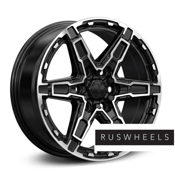 Диски КиК R18 / 8J PCD 6x114.3 ЕТ 25 ЦО 66.1 Дистрикт