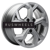 Диски Khomen Wheels 6,5x16/5x114,3 ET46 D67,1 KHW1606 (Mitsubishi) Gray Диски Khomen Wheels 6,5x16/5x114,3 ET46 D67,1 KHW1606 (Mitsubishi) Gray