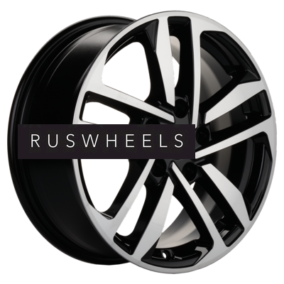 Диски Khomen Wheels 6,5x16/5x114,3 ET47 D66,1 KHW1612 (Fluence/Juke) Black-FP Диски Khomen Wheels 6,5x16/5x114,3 ET47 D66,1 KHW1612 (Fluence/Juke) Black-FP