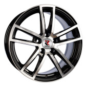 Диски RЕPLIKEY  K87  7,0\R16 5*100 ET40  d67,1  BK/FP  [8737AY]